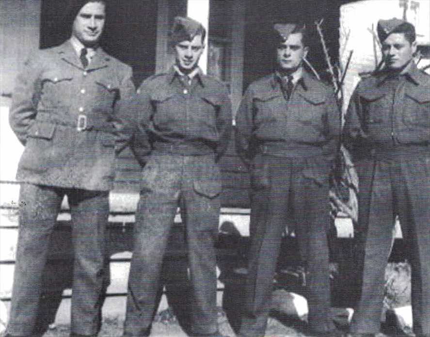Les frères Lainé, Hurons de Wendake, guerre de 1940‐1945